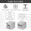 Gisafai 20 Pcs Element Cube Set 0.39 Inches Periodic Table