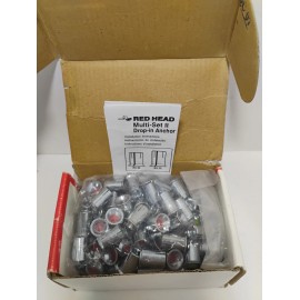 RedHead "RED HEAD RX-38 1/2"" Drill Size, 3/8-16 Shallow/Deep Hole Drop-In Concrete...