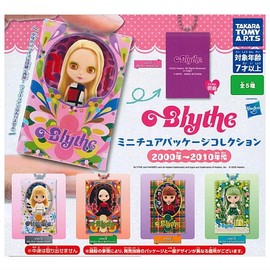 Blythe Miniature Package Collection, 2000-2010s [Set of 5 Types (Full Comp)] Gacha Gacha Capsule Toy