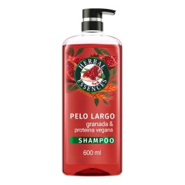 Shampoo Herbal Essences Pelo Largo Granada & Proteína Vegana 600 ml