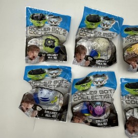 Charleston Wrap ROLLER BOTZ COLLECTIBLE SLIDE RACING TOY LOT - COMPLETE SET OF 10 - NEW SEALED