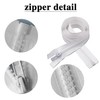 Sawoake #5 2pcs 100 Inch Separating Jacket Zippers for Sewing