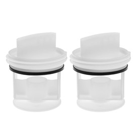 Lcyen Pack of 2 Lint Sieve Washing Machine for Bosch Siemens Constructa Neff, Lint Sieve Filter Insert for Washing Machine Washer Dryer 00647920/00605010/00602008 [Energy Class A+++]