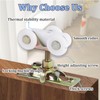 4Pcs Sliding Pocket Door Rollers Assembly for Johnson Part Hardware