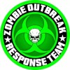 CapecodBuyandSell 4" Zombie Outbreak Response Team Vinyl Decal Sticker Multi-Color