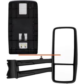 Generic Upper Mirror Glass for Kenworth T680 T880 With Defrost Heatd Replacement 2013-2018