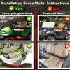 Golf Cart Seat Covers for Club Car Precedent,DS and Yamaha