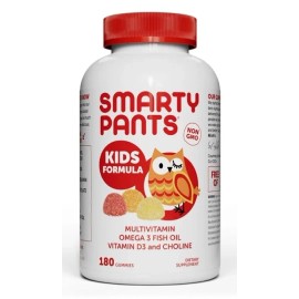 SmartyPants Kids Formula Multivitamin, 180 Gummies