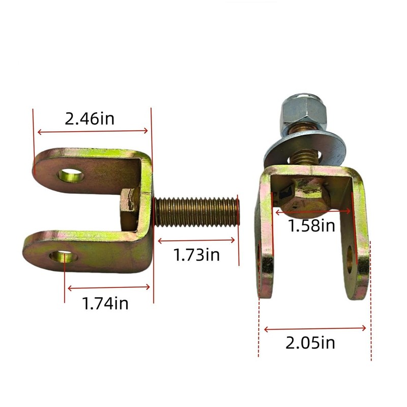 Lyhiku Replacement 690001 Shock Adapter Mount to Eyelet- Shock Adapter