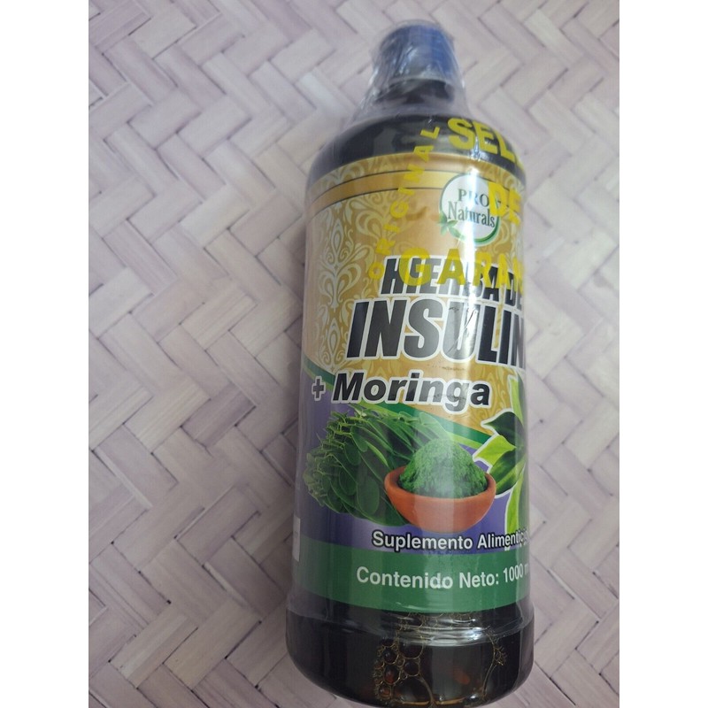 pro Naturals Tonico Hierba de Insulina + Moringa 100% Natural