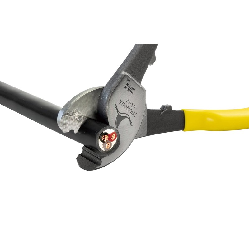 ツノダ(Tsunoda) 配線用ケーブルカッター イエローシャーク60 250mm CA-60