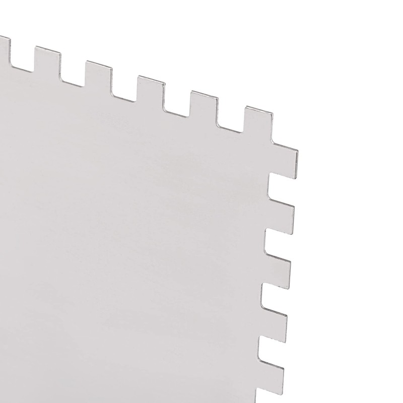 Mivos Toothed Smoothing Trowel 6 x 6 mm - Stainless