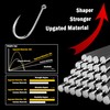1000PCS Fishing Hooks High Carbon Steel Bulk Fishing Hooks Set