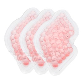 FOMIYES 3pcs Gel Lip Masks Cooling Lip Pads Comfortable Cold Compress Patches at Home Pink