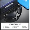 Nitrogen Polarized Wrap Around Sport Sunglasses for Men Women UV400