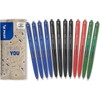 Pilot Pen Super Grip G Retractable Ballpoint Pen, Set of