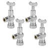 (Pack of 4) EFIELD 1/4-Turn Loose Control Key Angle Stop
