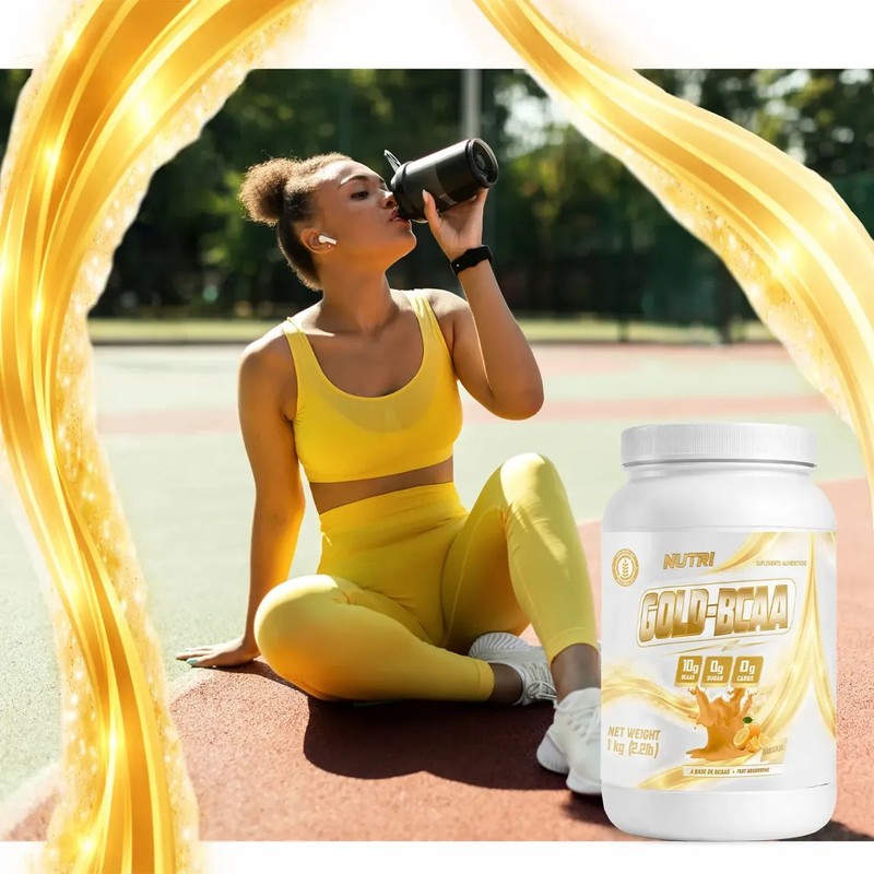 Aminoacidos Bcaas Nutri Gold 1kg Sabores