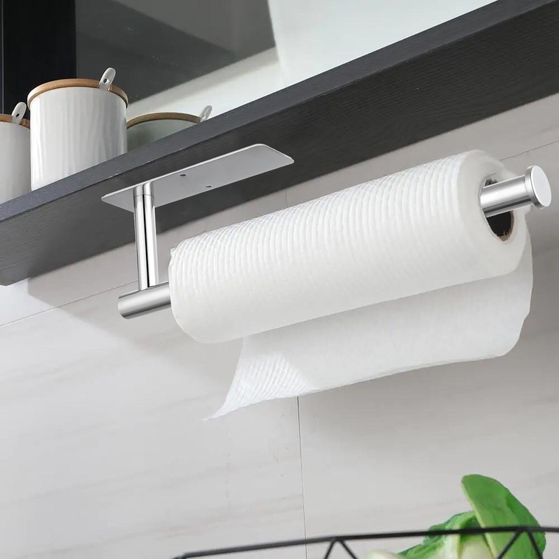 Paper Towel Holder - Eolax Under Cabinet Paper Towel Bar