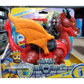 Fisher-Price Imaginext Castle Royal Crusader's DRAGON Flame Sword Knight Armor Fisher Price