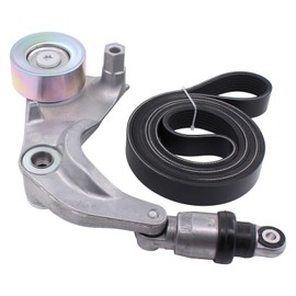 ApplianPar Serpentine Belt and Accessory Drive Belt Tensioner Pulley Assembly for Honda Civic 1.8L 2007-2011