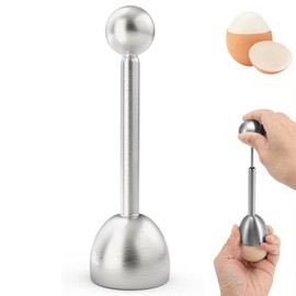 1 Piece Egg Cracker Egg Cutter,Stainless Steel Egg Topper Egg Separator Shell Breaker,Kitchen Egg Lover Egg Opener