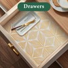 3D Drawer and Shelf Liner for Kitchen Cabinet: 12 in