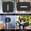 flintronic Rain Cover for Backpacks with Reflective Strips (40-50L), 2