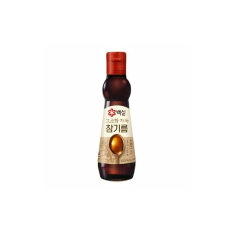 CJ Premium Sesame Oil Beksul Original, brown, 10.8 fl oz