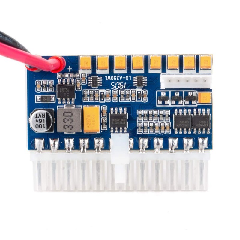RGEEK 24pin DC ATX PSU 12V DC Input 250W Peak