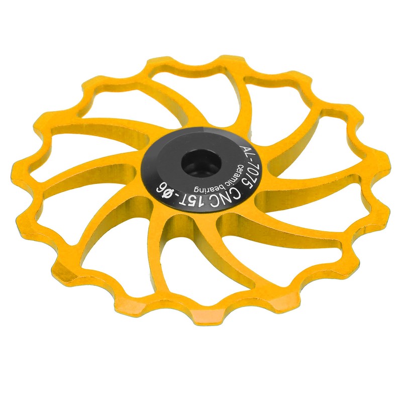 MEIJUN Rear Derailleur Guide Pulley Wheel 15T Ceramic Bearing for
