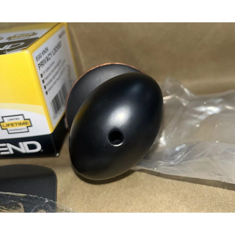 Legend 931123 Privacy Egg Oval hape Oil Rubbed Bronze Oval