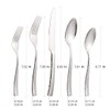 Kelenfer Silverware Set Flatware Set Hand Forged Stainless Steel Cutlery