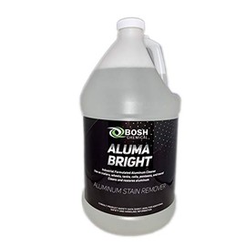 BOSH CHEMICAL Aluma Bright, Aluminum Cleaner and Brightener, 1 Gallon Concentrate