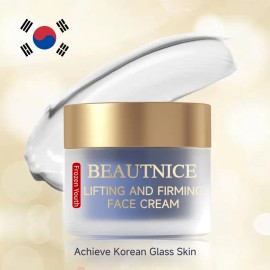 Anti-Aging Face Cream – Hydrating Firming Moisturizer with Niacinamide & Hyaluronic Acid, Skin Lifting Care for Wrinkles, Dry & Sagging Skin, Daily Use