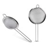 PARENCE.- Set di 2 setacci in acciaio inox da 8