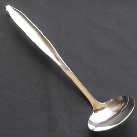 Nagao 58002 Tsubamesanjo Professional Ladle, 11.6 inches (29.5 cm), 18-8 Stainless Steel, Made in Japan