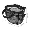 STOBAZA Large Capacity Mesh Shower Bag with Dual Handles Quick