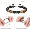 WDong Gifts for men, mens gifts bracelets with Tiger Eye
