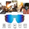 XSYKJGS Fast Glasses, Blue Cycling Glasses, Sunglasses Men Women UV400