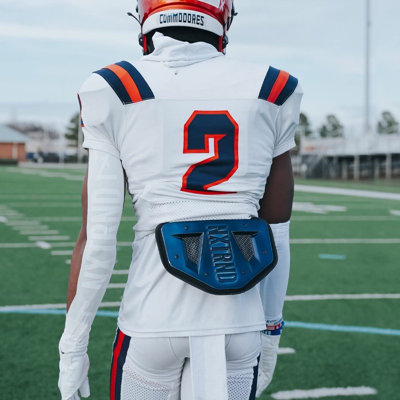Nxtrnd Football Back Plate, Professional Football Backplates for Shoulder Pads