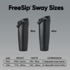Owala FreeSip Sway Insulated Stainless Steel Water Bottle with Two-Way