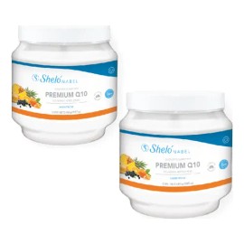 X2 Colgeno Hidrolizado Premium Q10 450g Frutas Shel Nabel Frutas