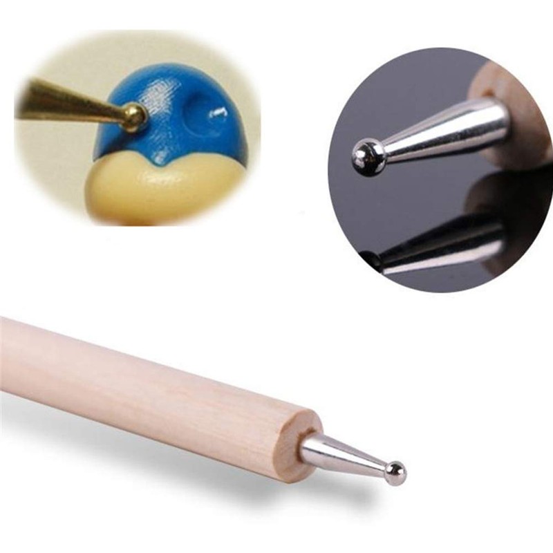 9 PCS Dotting Tools Ball Styluses with Box, Pen Dotting