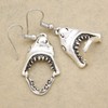 Vintage Silver Silver Shark Tooth Tooth Dangle European and American