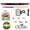 Maxcatch Tenkara Fishing Rod/Rod Combo 9/10/11/12/13ft (Rod Combo, 12ft)