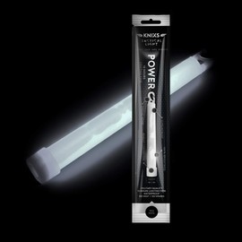Set of 10 – Power Glow Stick/Tactical Light in Military Standard – White Luminous (6 Inches / 15 cm) – Individually Packed – Minimum 12 Hours Lighting Time