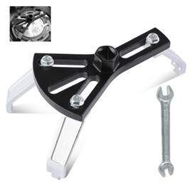 LEONTOOL Universal Fuel Pump Removal Tool Fuel Pump Lock Ring Removal and Reinstall Tool 5.31" to 7.28" Adjustable Lock Ring Spanner Fuel Tank Repair Kit with 8-10mm Double Open End Wrench