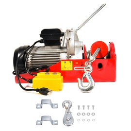 OCPTY Heavy Duty Electric Winch Hoist Crane Hoist Lifting Engine 2200LBS New