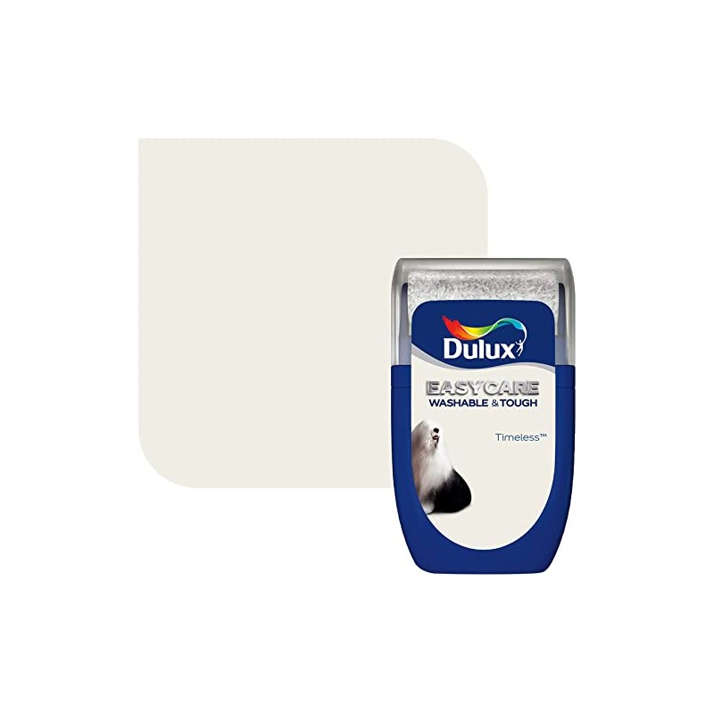 Dulux Easycare Washable & Tough Tester Paint, Timeless, 30 ml
